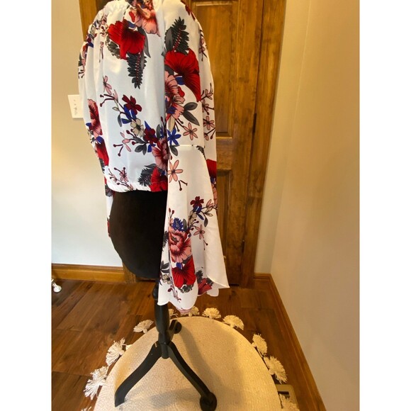 Shein Off the Shoulder Midriff Size XL Blouse Top - Picture 6 of 10